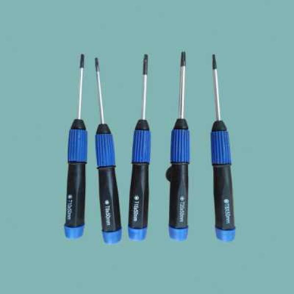 Torx screwdrivers x 5