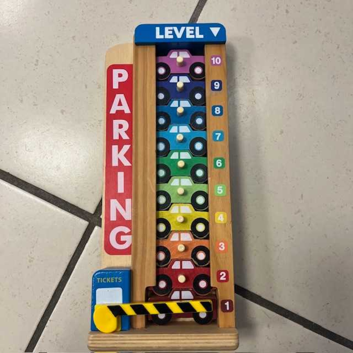 Stack & Count Garage, Melissa & Doug