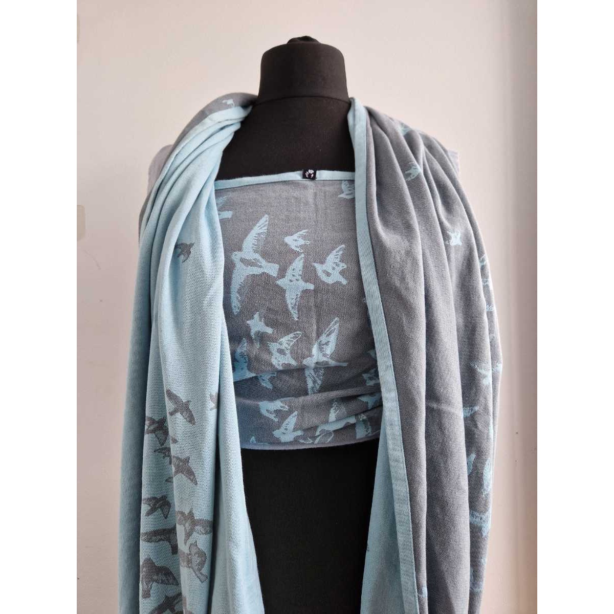 Shire Slings Murmaration Blue and Grey