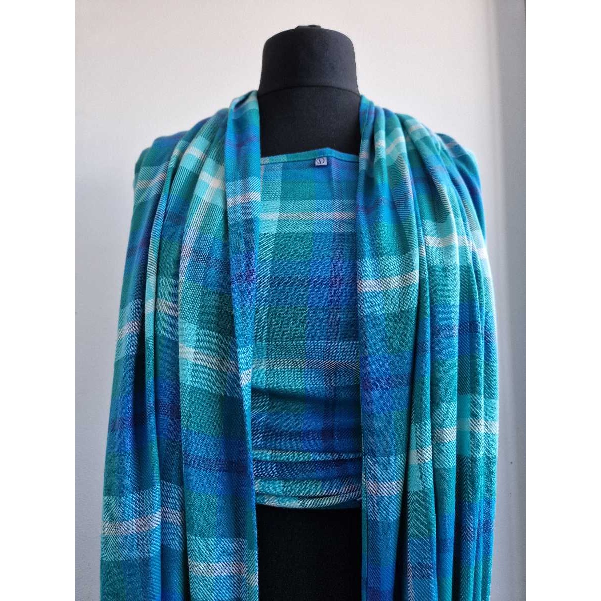 Oscha Ardmair Tartan Blue and Green
