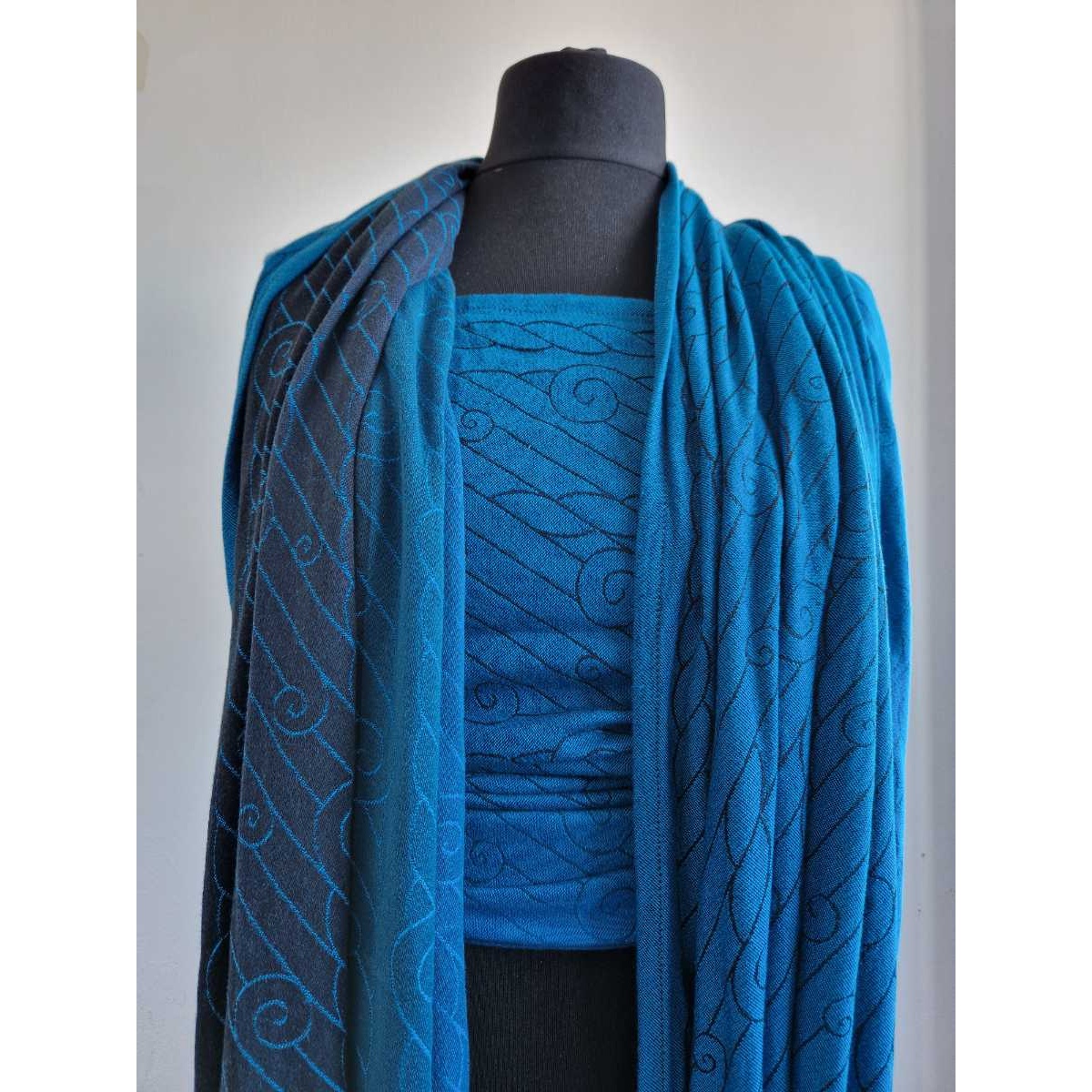 Baie Slings Elements Blue and Black