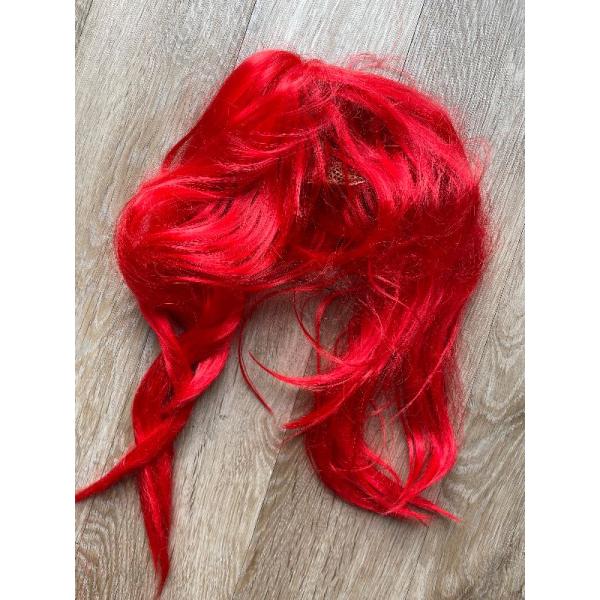 X Costume - Neon Red Wig X