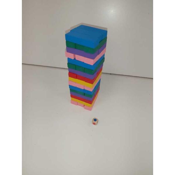 Rainbow Tumble Tower - 3 in 1 Wooden Toy (sold)