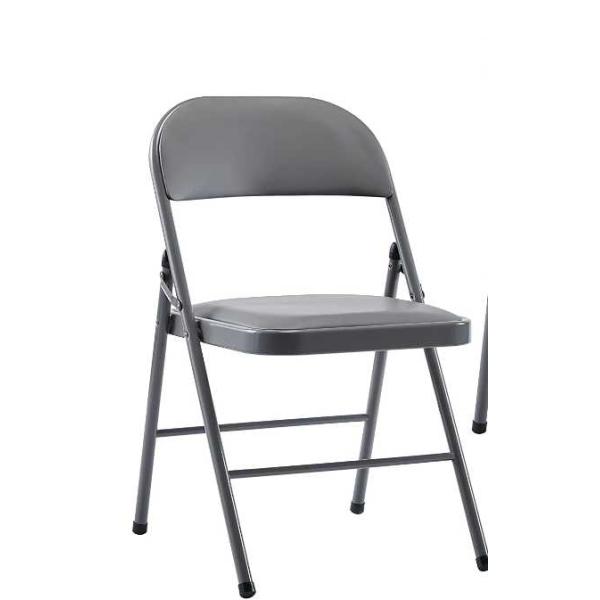 EOS Padded Foldable Chair (Grey)