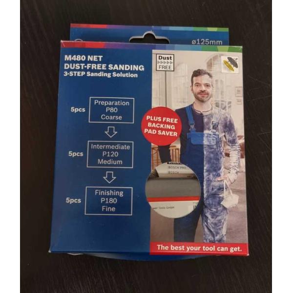 Sanding pads - circular (velcro)