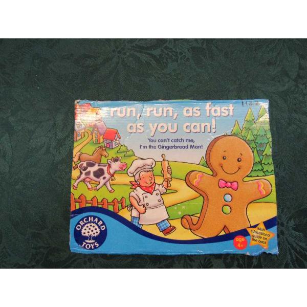 Borrow Run Run As Fast As You Can Gingerbread Man Game