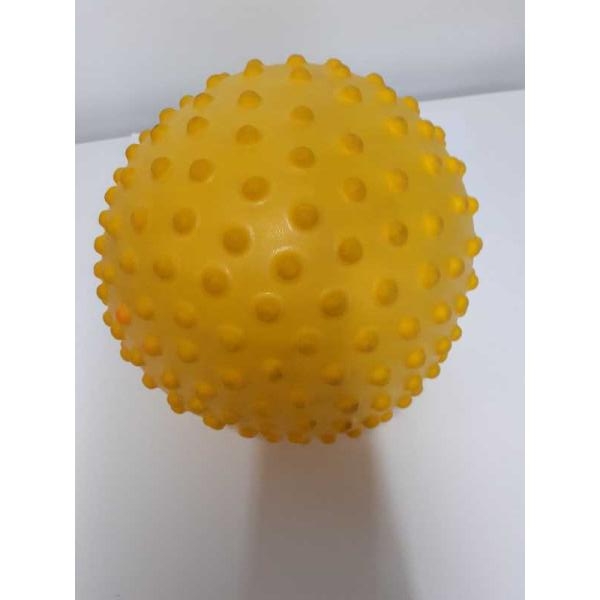 Large Yellow Rubber Soft Ball
