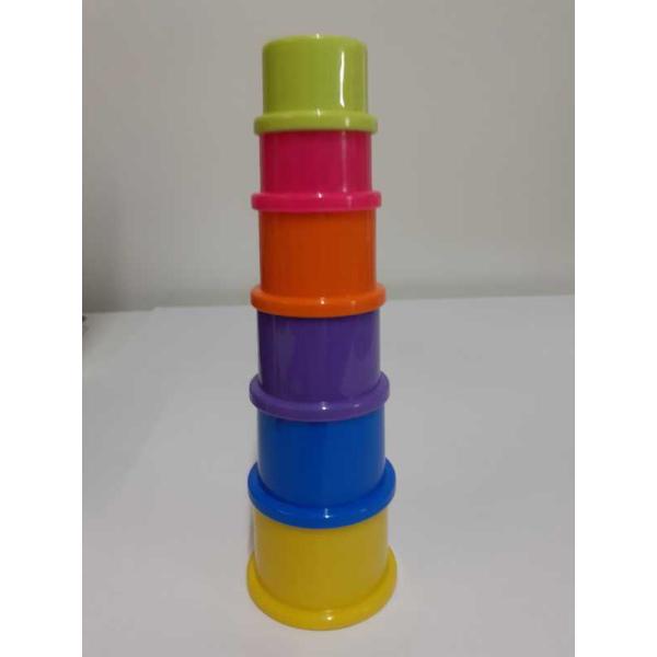 Small Plastic Tub Stacker