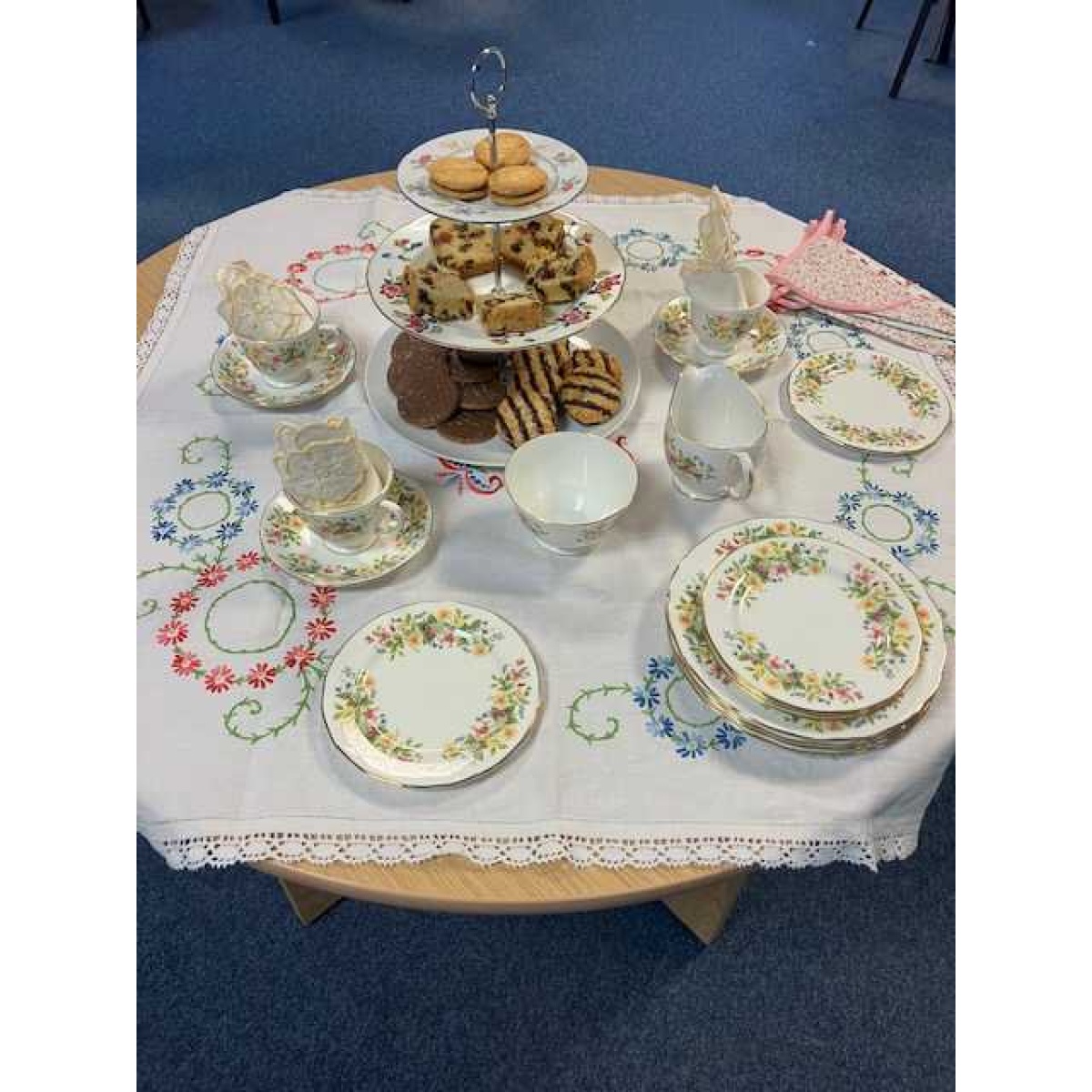 Bone china afternoon tea set