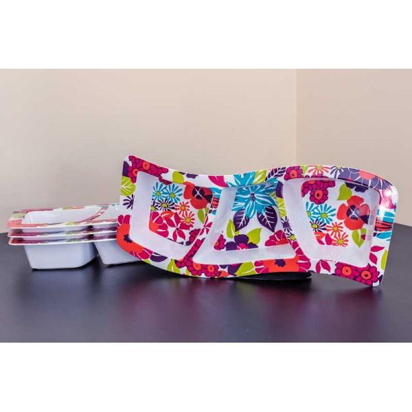 3 Section Serving Dish Set