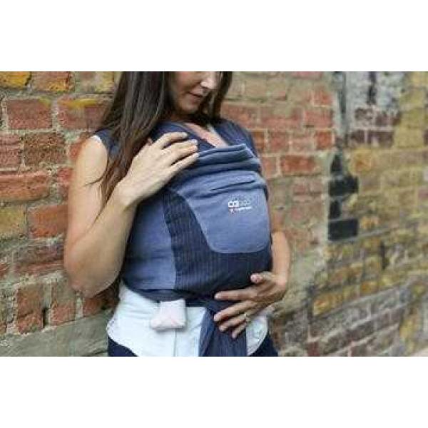 Caboo + Organic Baby Carrier Herringbone - Dapple