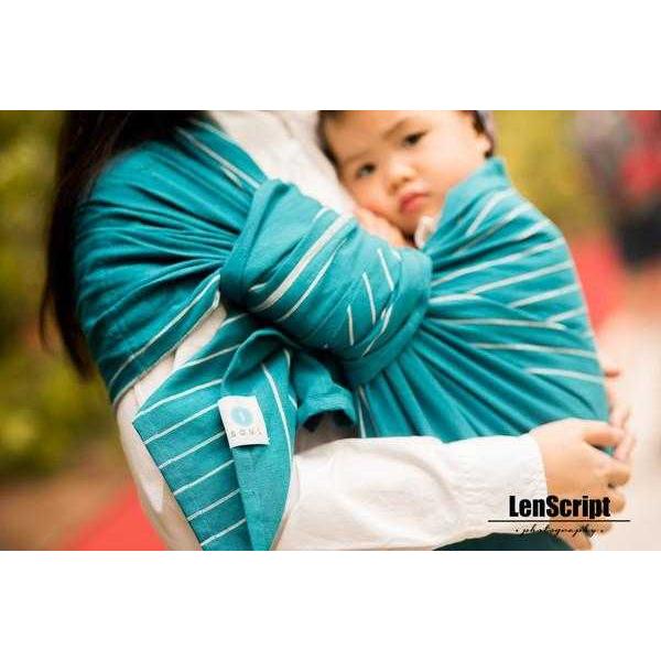 Soul Handwoven Cotton Ring Sling - Celadon