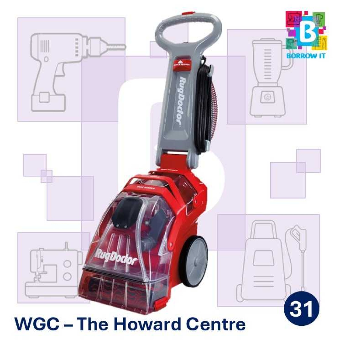 31 Carpet Cleaner (Rug Doctor)