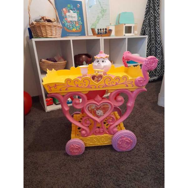 Borrow Beauty and the Beast tea tray