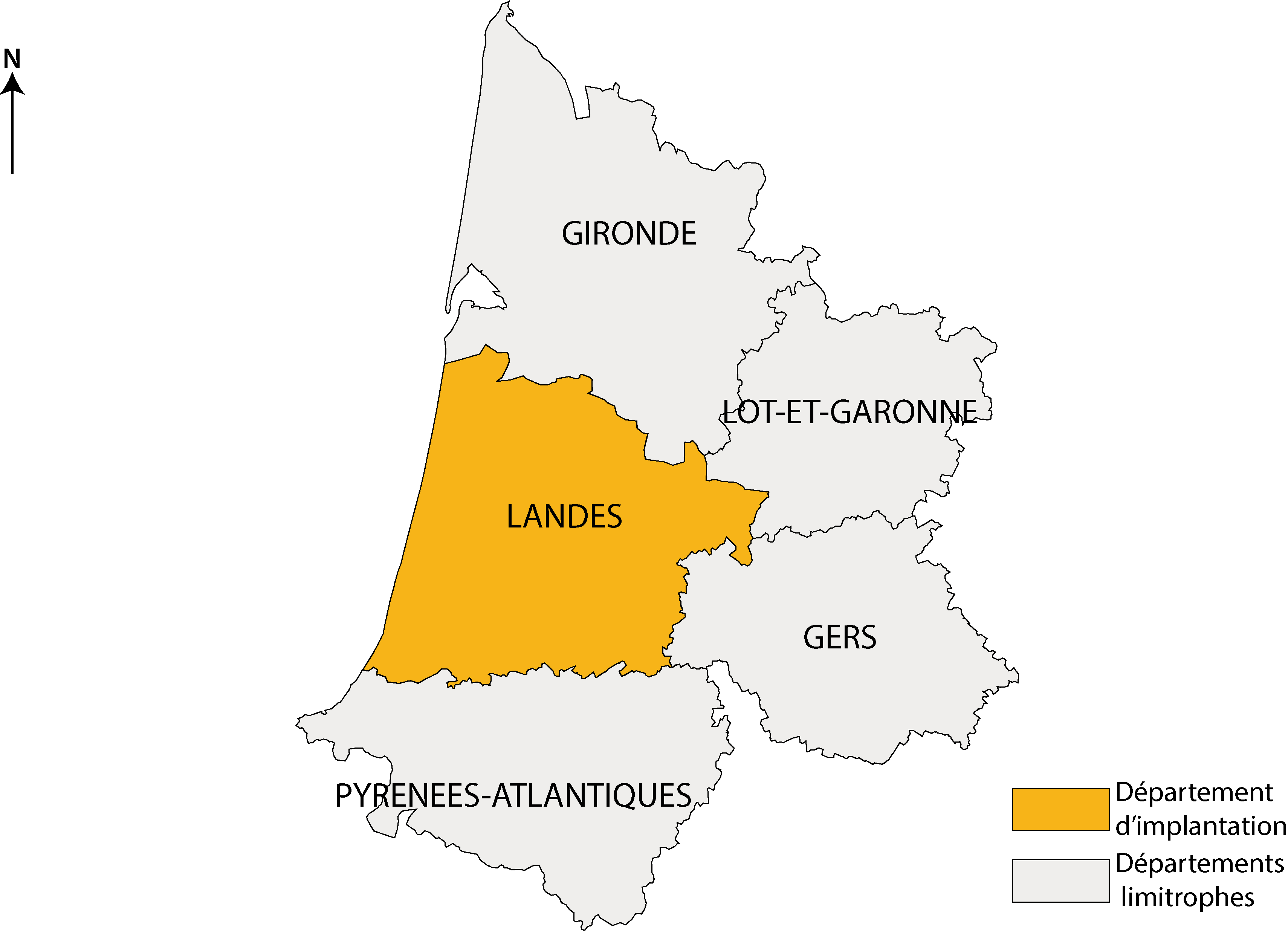 Carte implantation