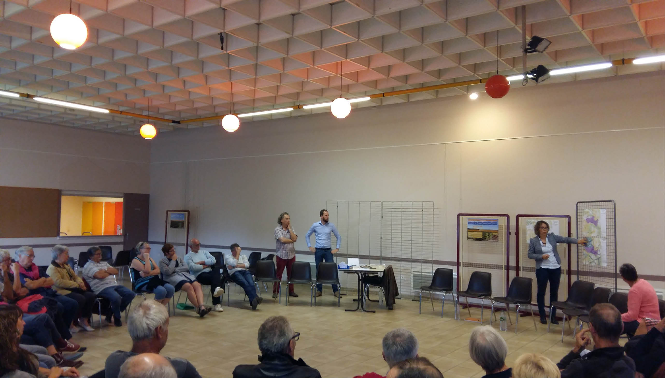 Photo atelier en cercle