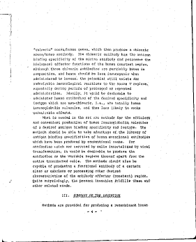 Au B2 Human Immunoglobulins Produced By Recombinant Dna Techniques Lens