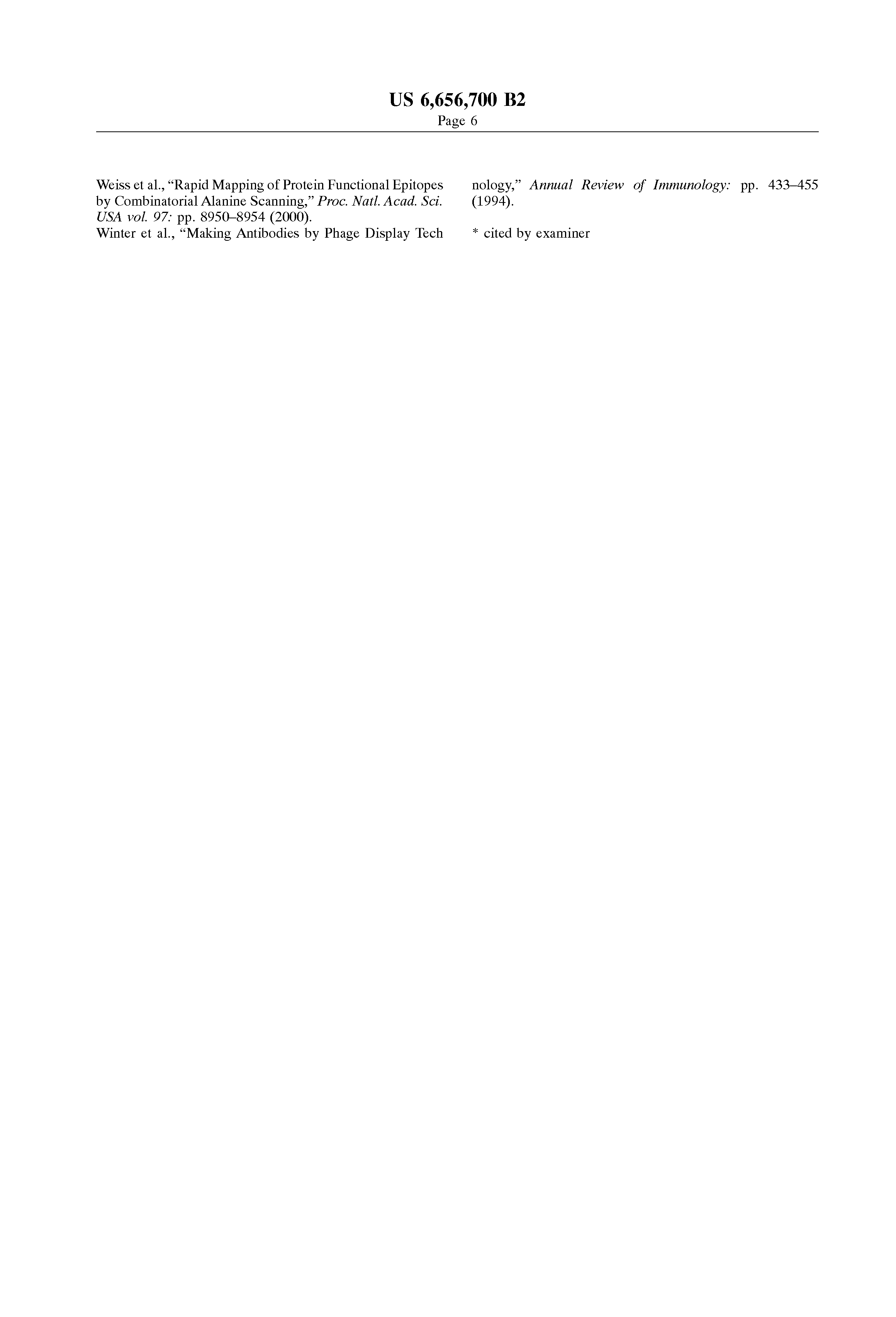 Us 6656700 B2 Isoforms Of Human Pregnancy Associated - 