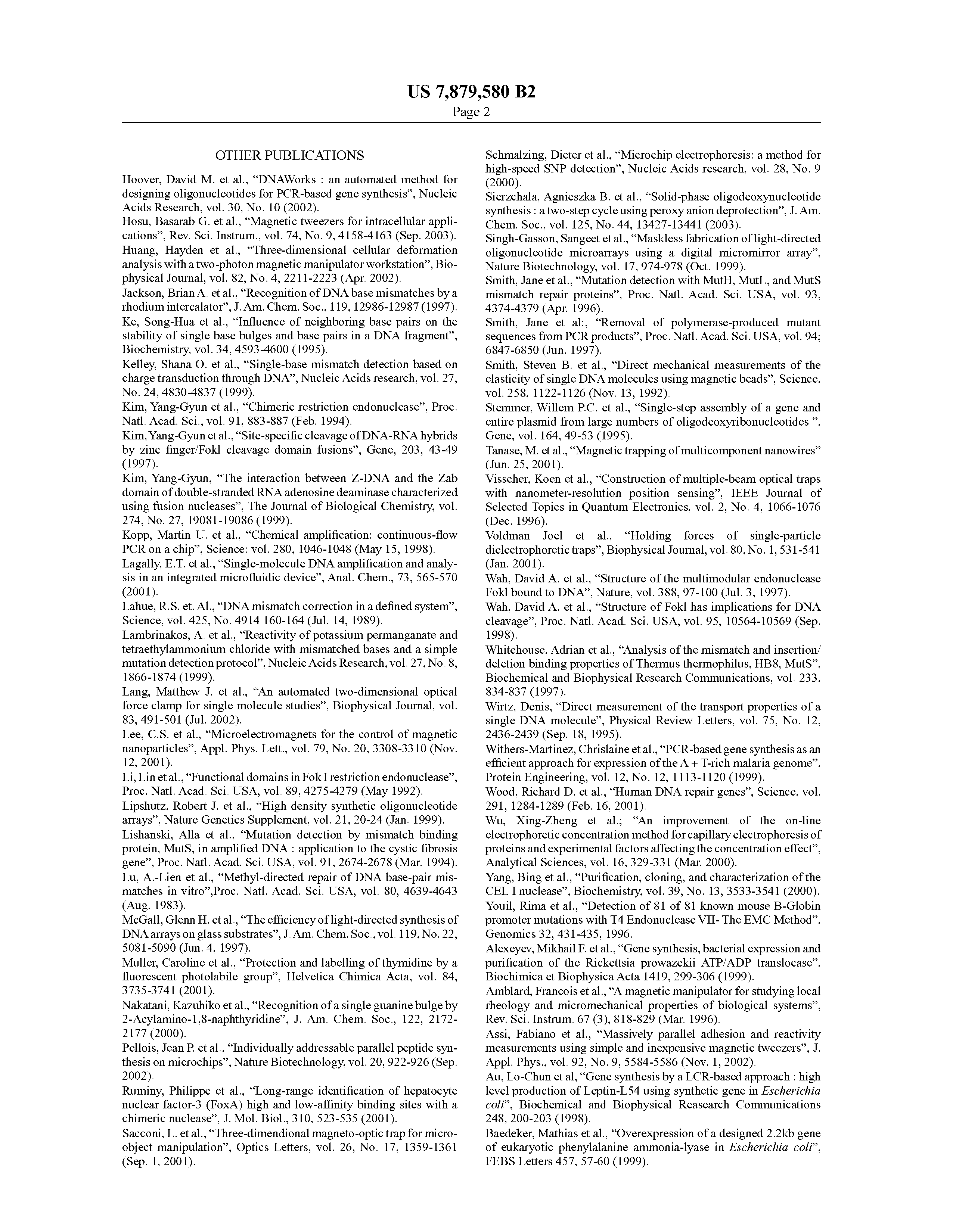 Us B2 Methods For High Fidelity Production Of Long Nucleic Acid Molecules Full Text