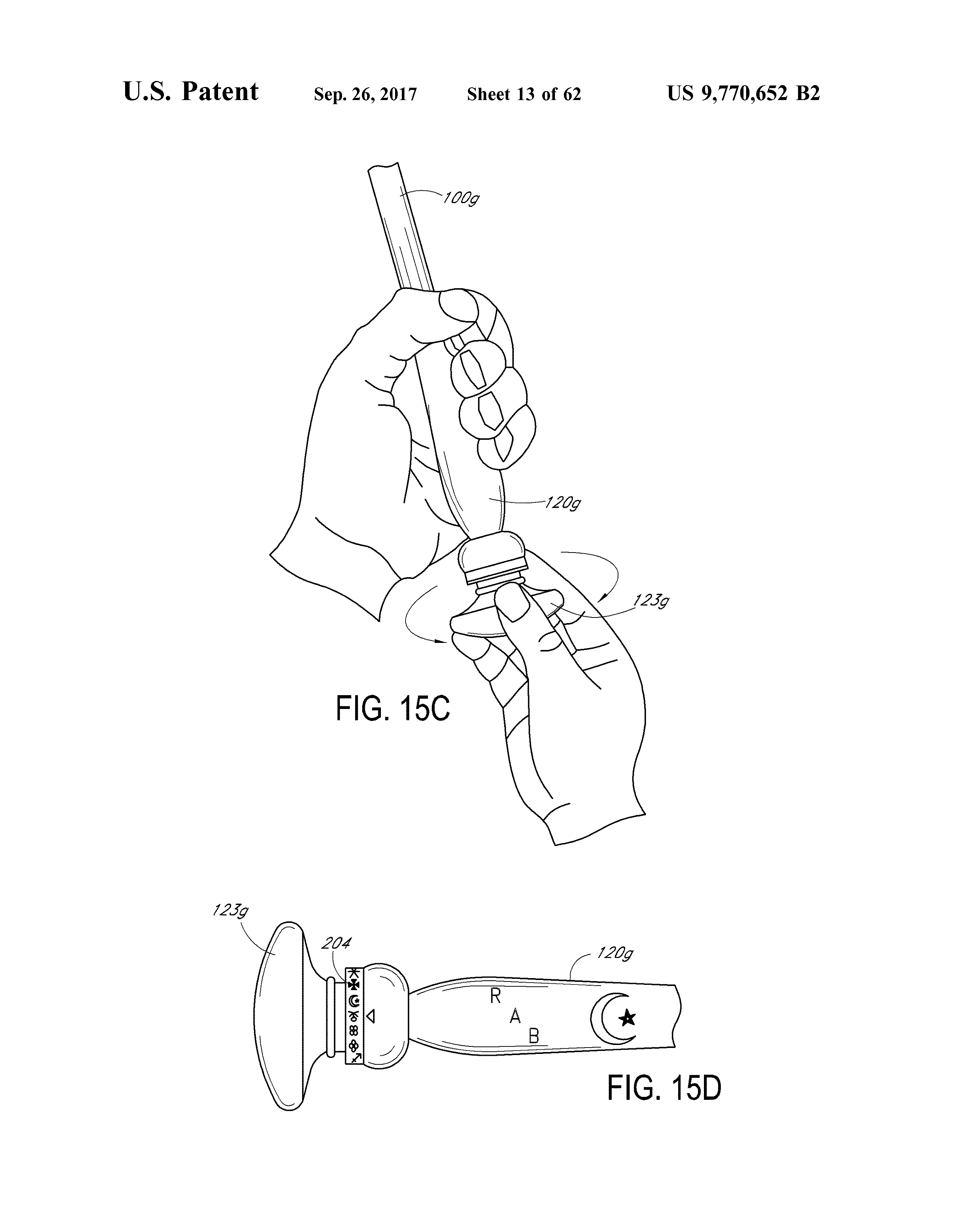 Us 9770652 B2 Wireless Interactive Game Having Both Physical And Virtual Elements The Lens Free Open Patent And Scholarly Search