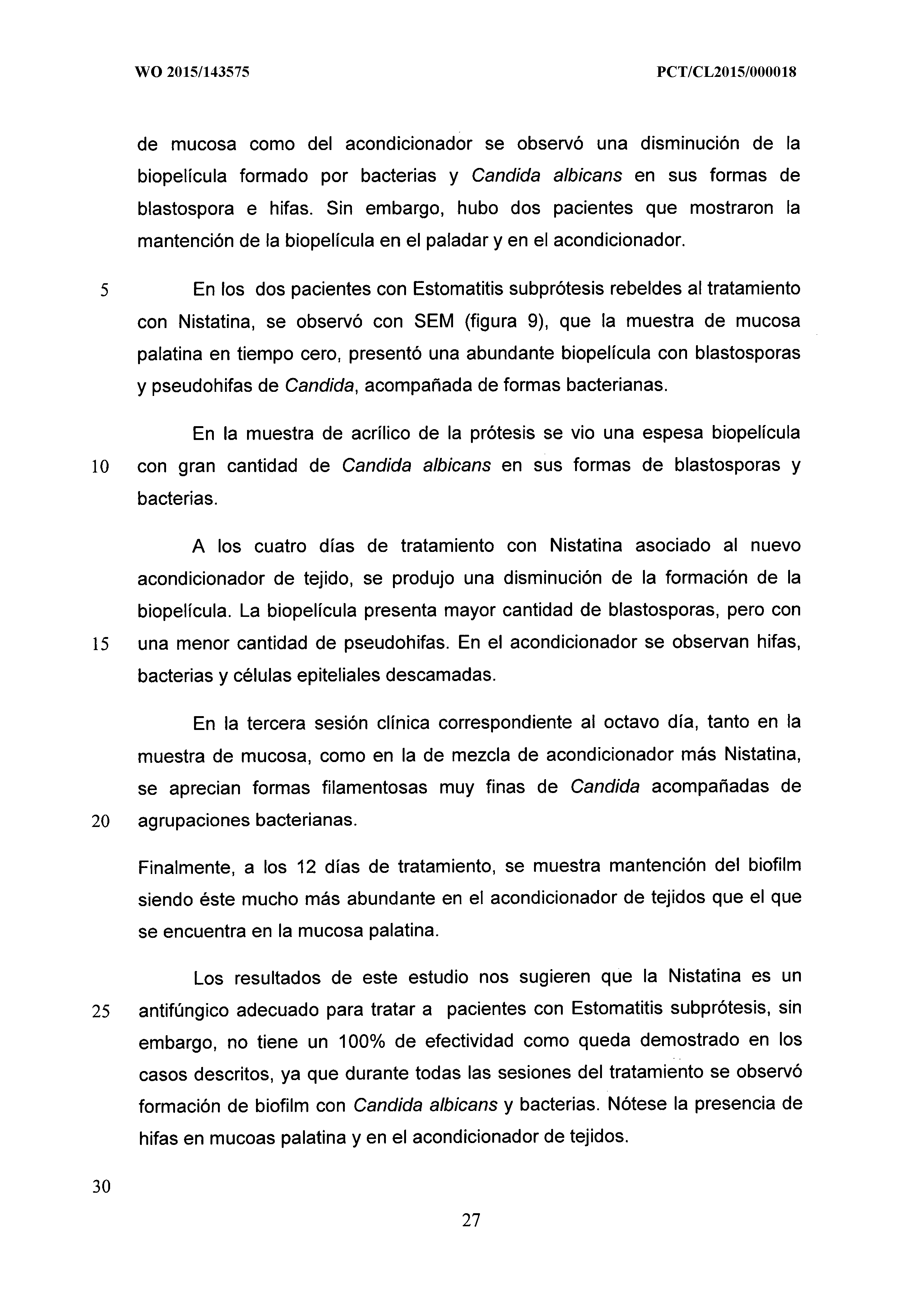 candida albicans paladar