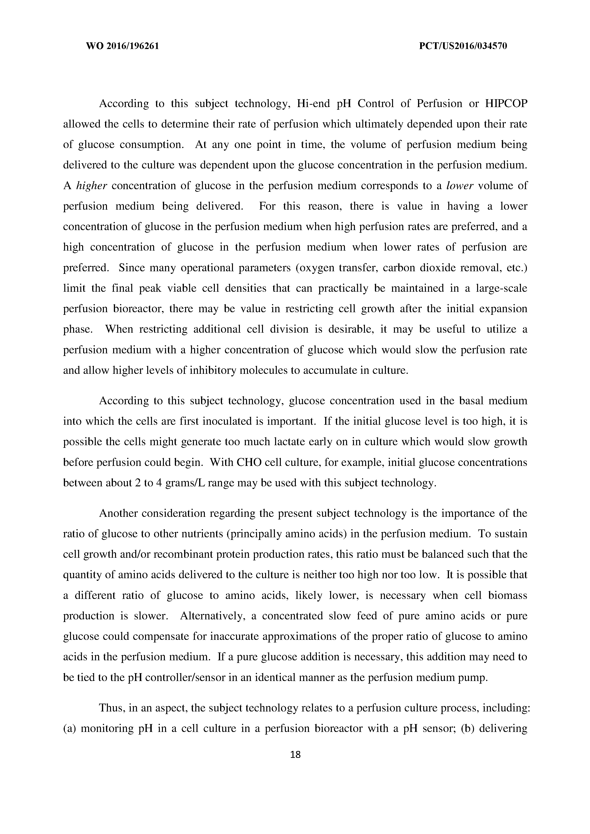 Wo 16 A1 Cell Controlled Perfusion In Continuous Culture The Lens