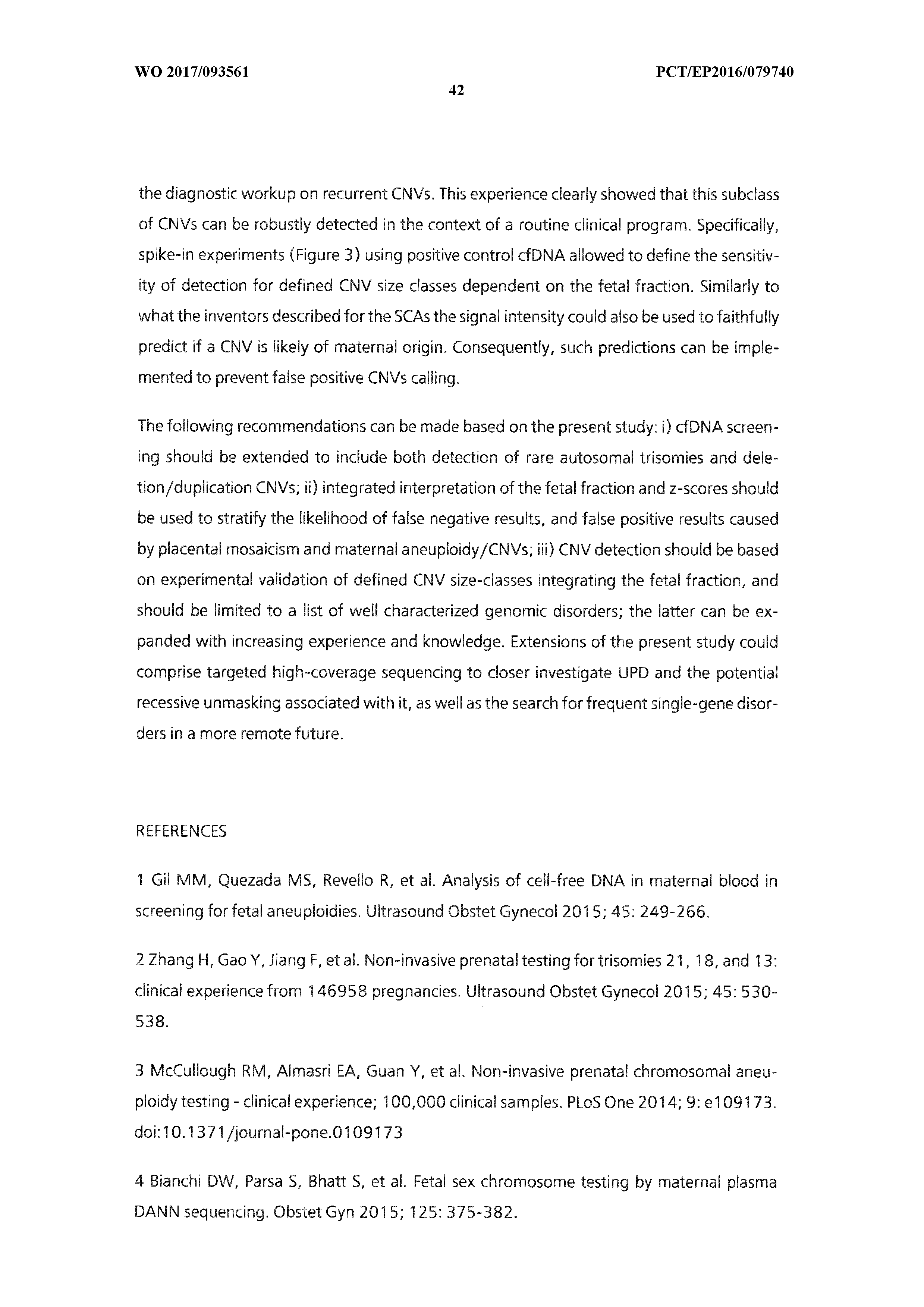 Wo 2017 093561 A1 Method For Non Invasive Prenatal Testing The Lens Free Open Patent And Scholarly Search
