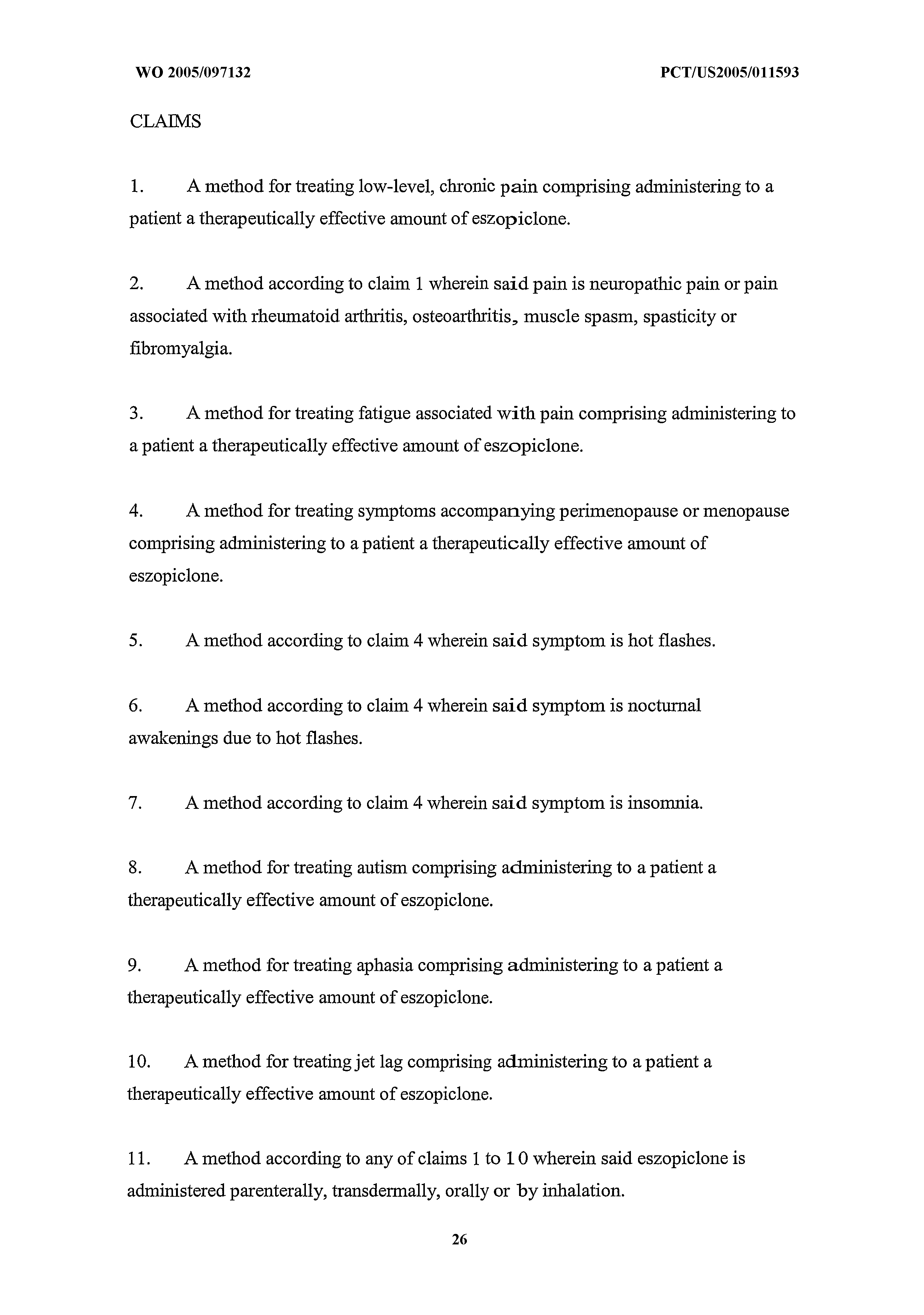 Eszopiclona 1 mg en espanol