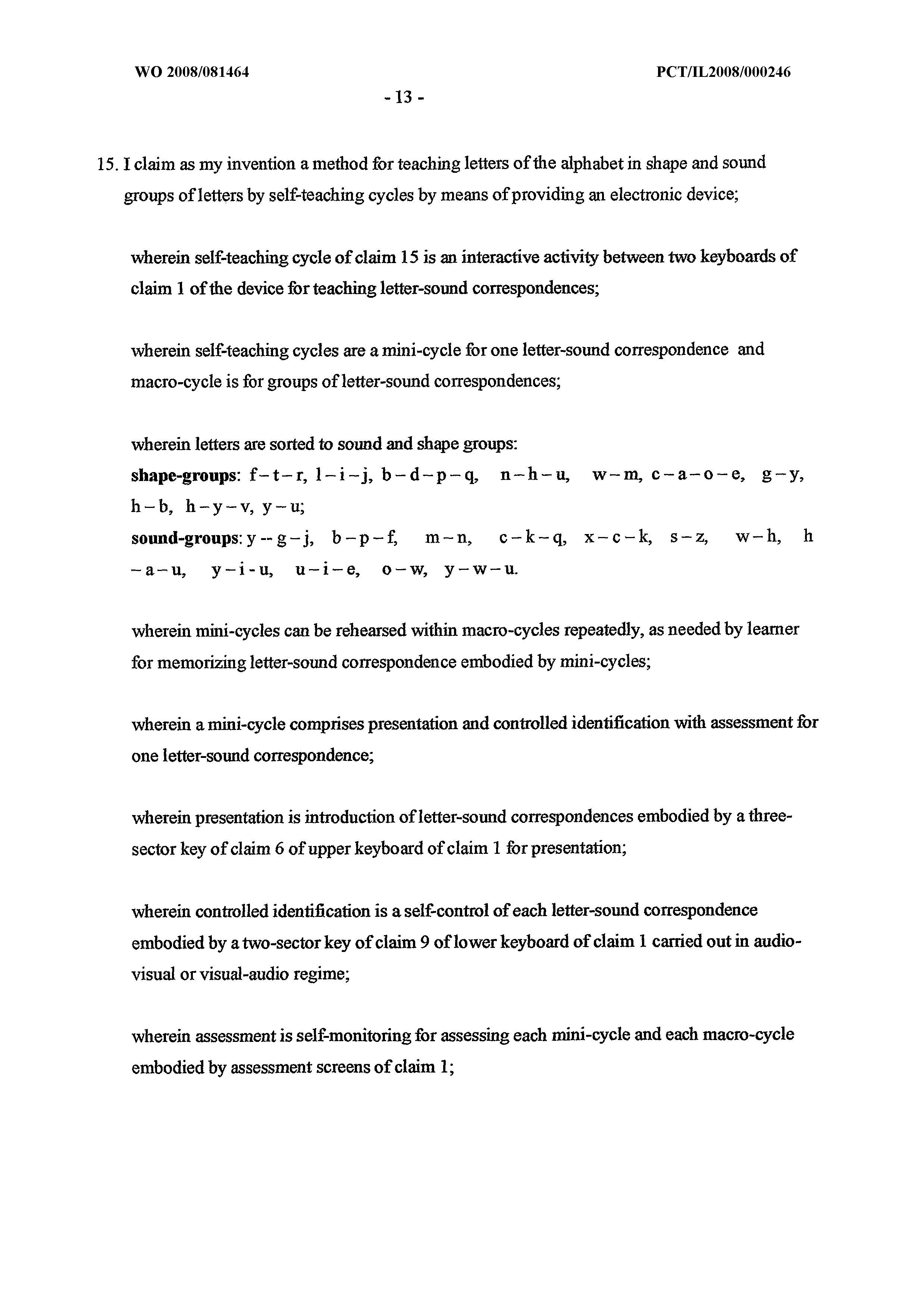 Wo 08 A Self Teaching English Keyboard For Children With Dyslexia The Lens Free Open Patent And Scholarly Search