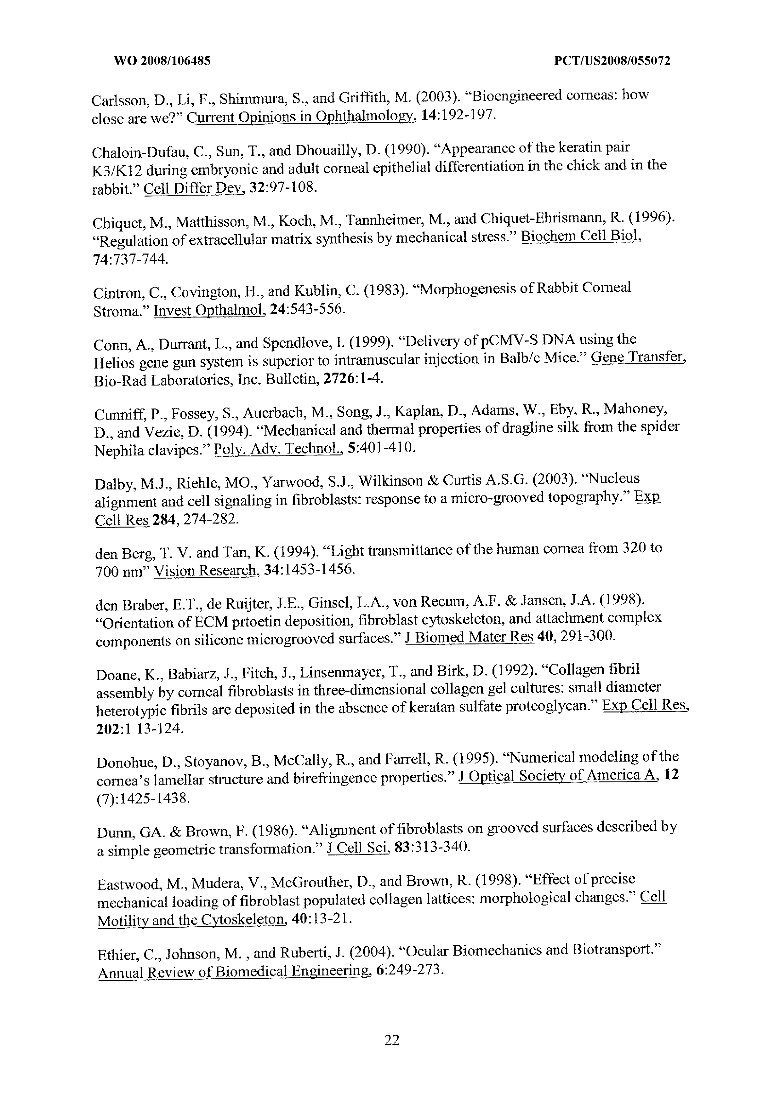 Wo 08 Tissue Engineered Silk Organs The Lens Free Open Patent And Scholarly Search