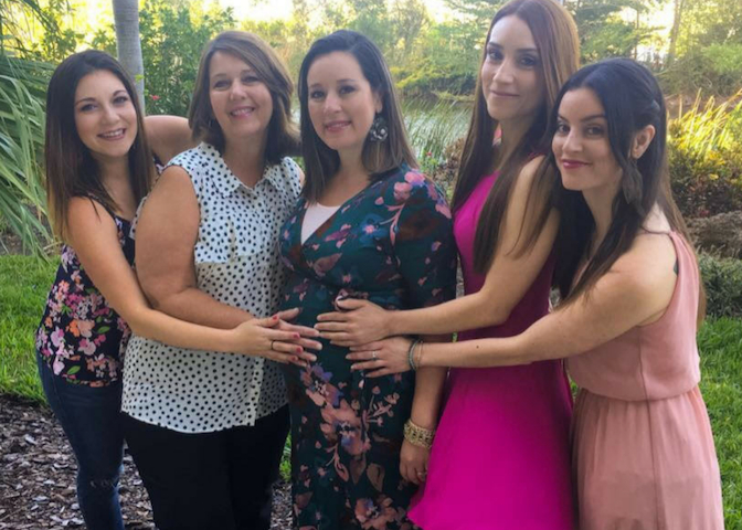 Stephanie Rodriguez and family