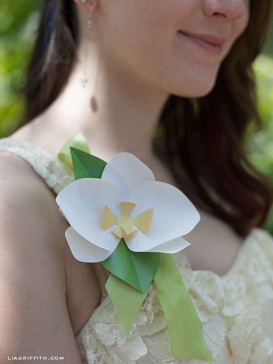 diy paper orchid how to make orchid paper flower