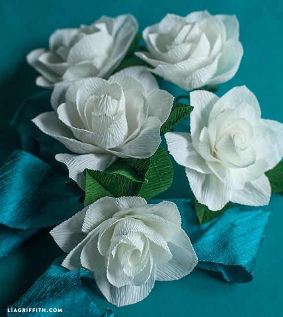 Paper Gardenias