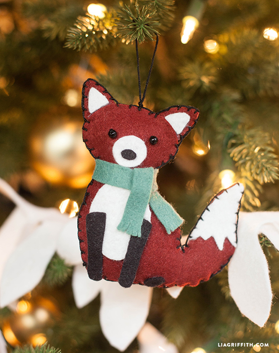 fox animal felt ornament lia griffith fox animal felt ornament lia griffith