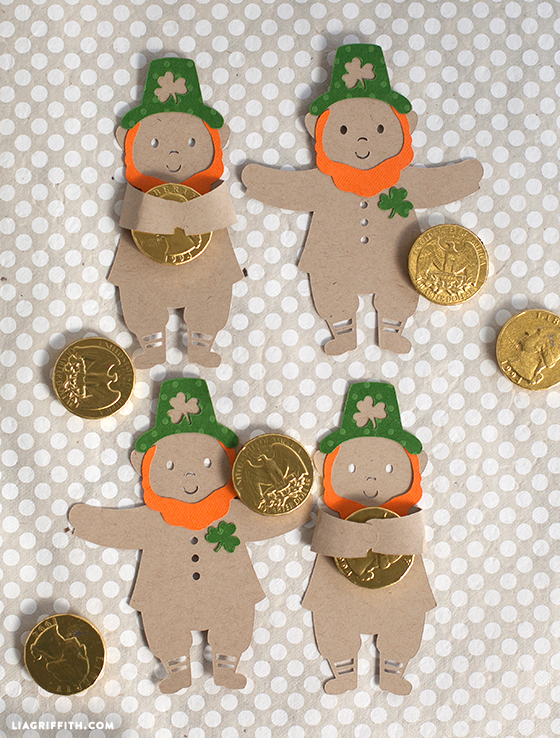 St Patrick s Day Crafts Leprechaun Candy Hugger Lia Griffith