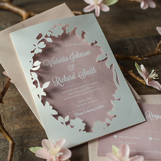 spring blossom printable wedding