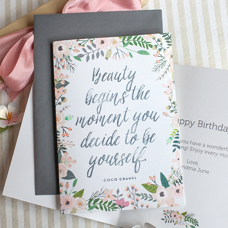 Inspirational Quotation Playing cards For Any Celebration - Lia Griffith graphic about Free Printable Cards for All Occasions identify Inspirational Quotation Playing cards For Any Celebration - Lia Griffith