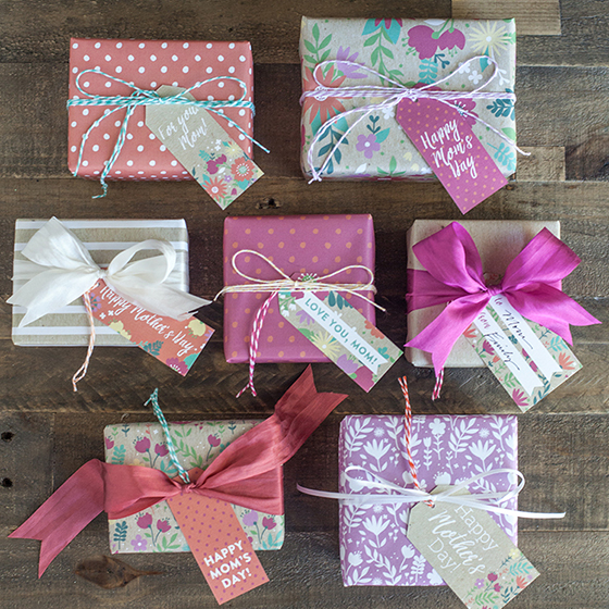 Mother's Day Gift Wrap and Tags Lia Griffith