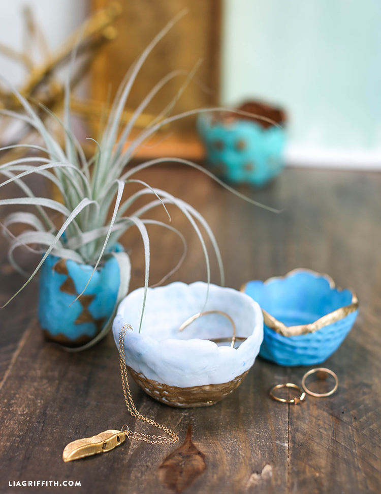 DIY Jewelry Holder Bowls Lia Griffith
