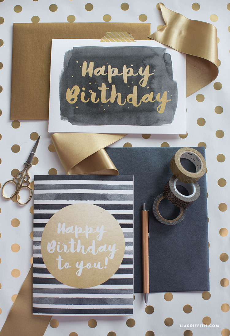 Inspirational 10 Happy Birthday Modern Card