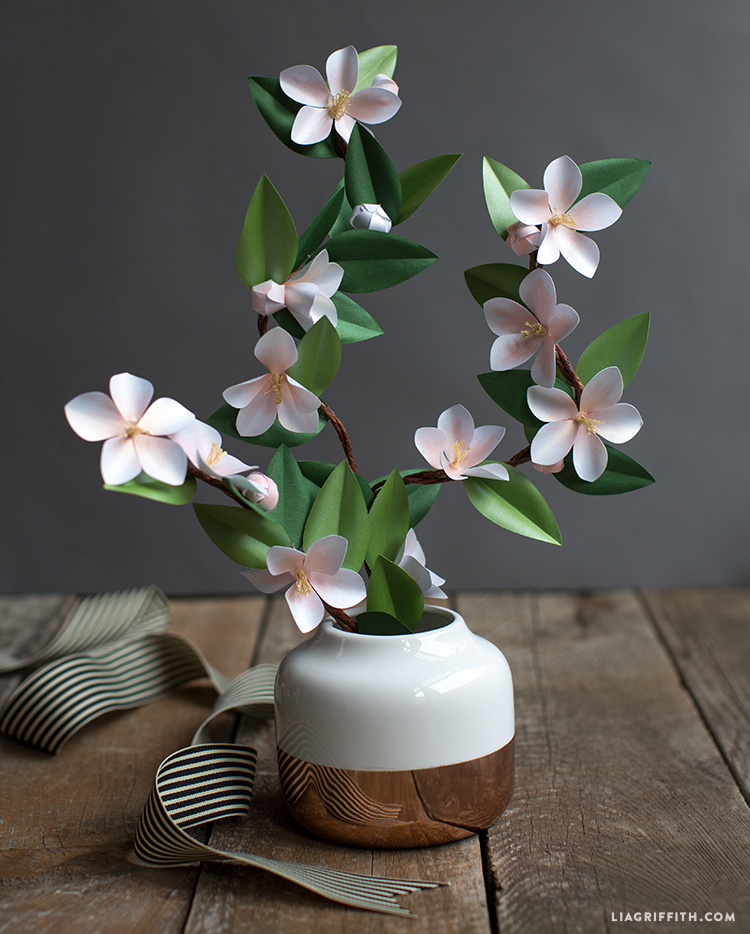 Paper Apple Blossom Pattern And Tutorial From Lia Griffith