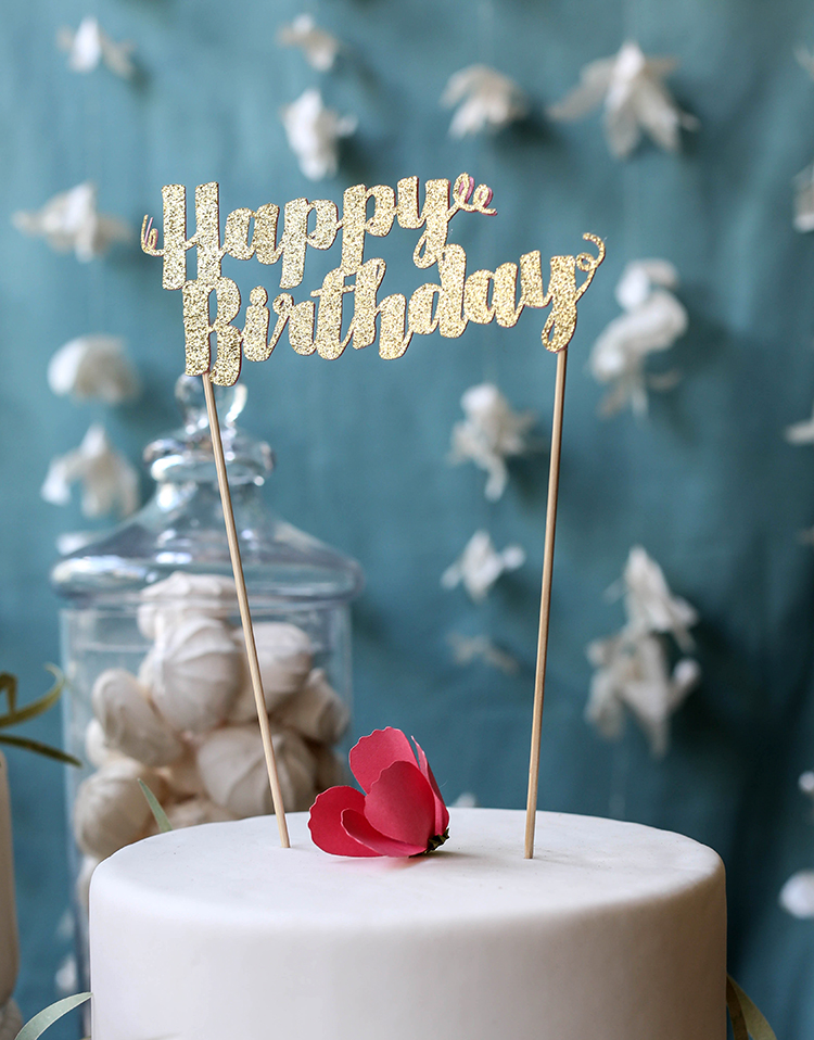 Free Free Happy Birthday Svg Cake Topper Free 165 SVG PNG EPS DXF File