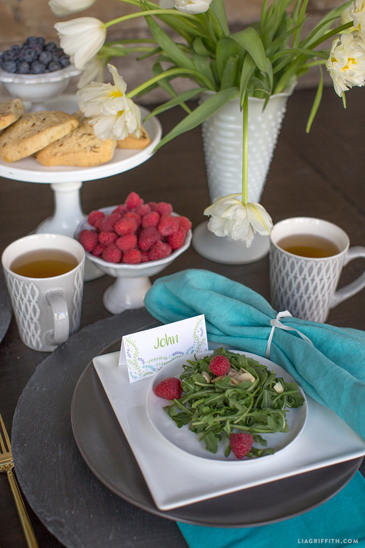 food placecards