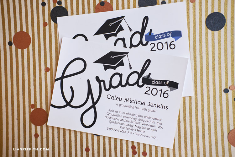 printable graduation party invitations