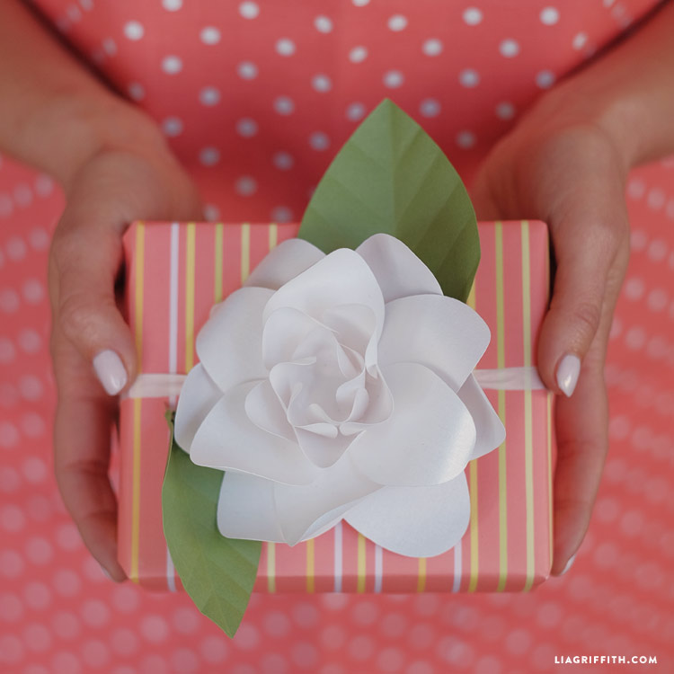 Paper Gardenia Bouquet Paper Gardenia Bouquet