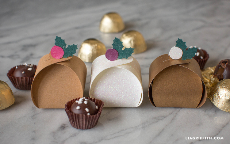 Christmas treat box DIY Christmas Treat Boxes | Printable Christmas Crafts