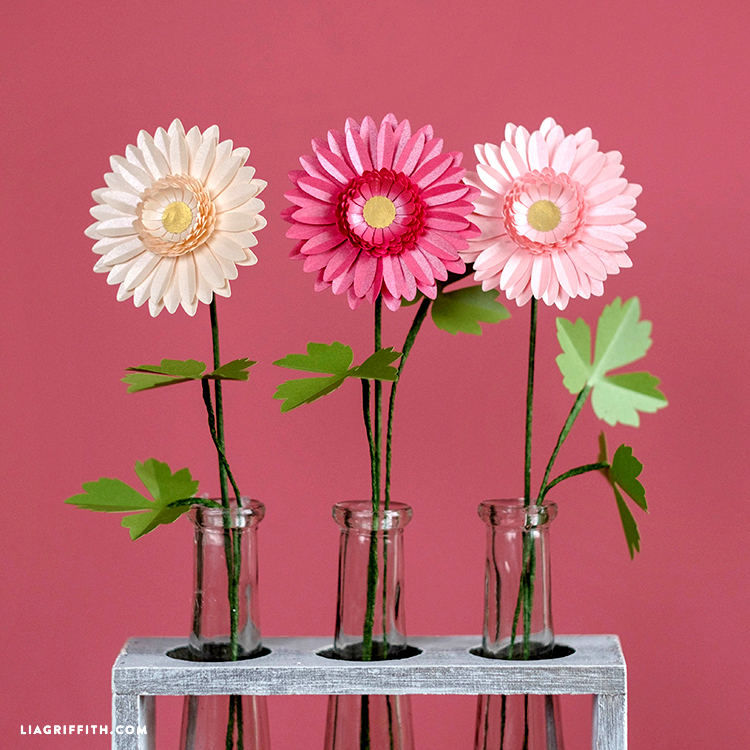 DIY paper daisies
