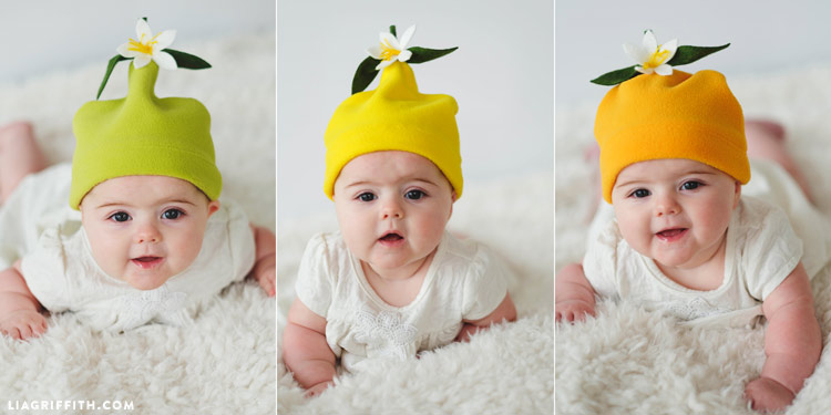 New Handmade White Floral Cotton with Yellow Trim Baby Bonnet