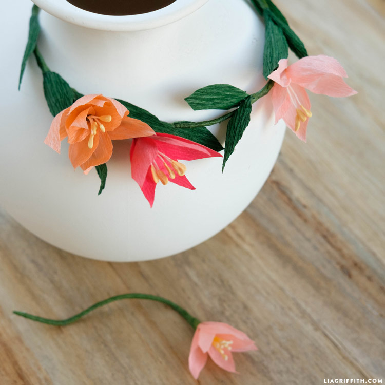 extra fine crepe paper coral lia griffith wild flower paper