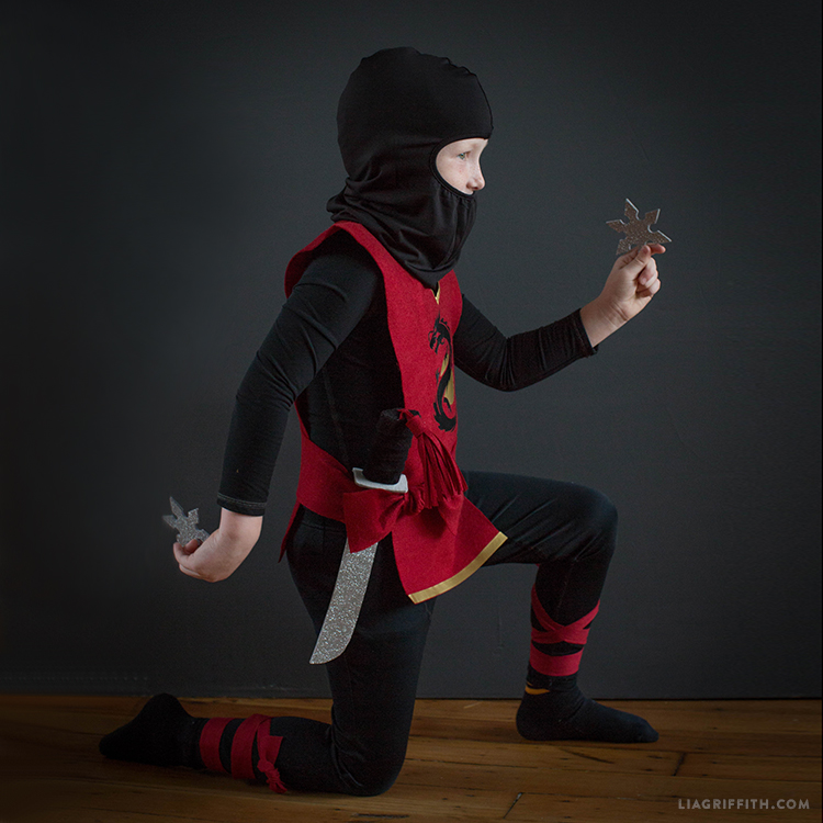 Last Minute Kids Ninja Sword And Stars Lia Griffith